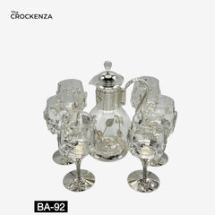 Luxury Silver Water Set (7 Pcs) – Elegant Dining & Serving Essential