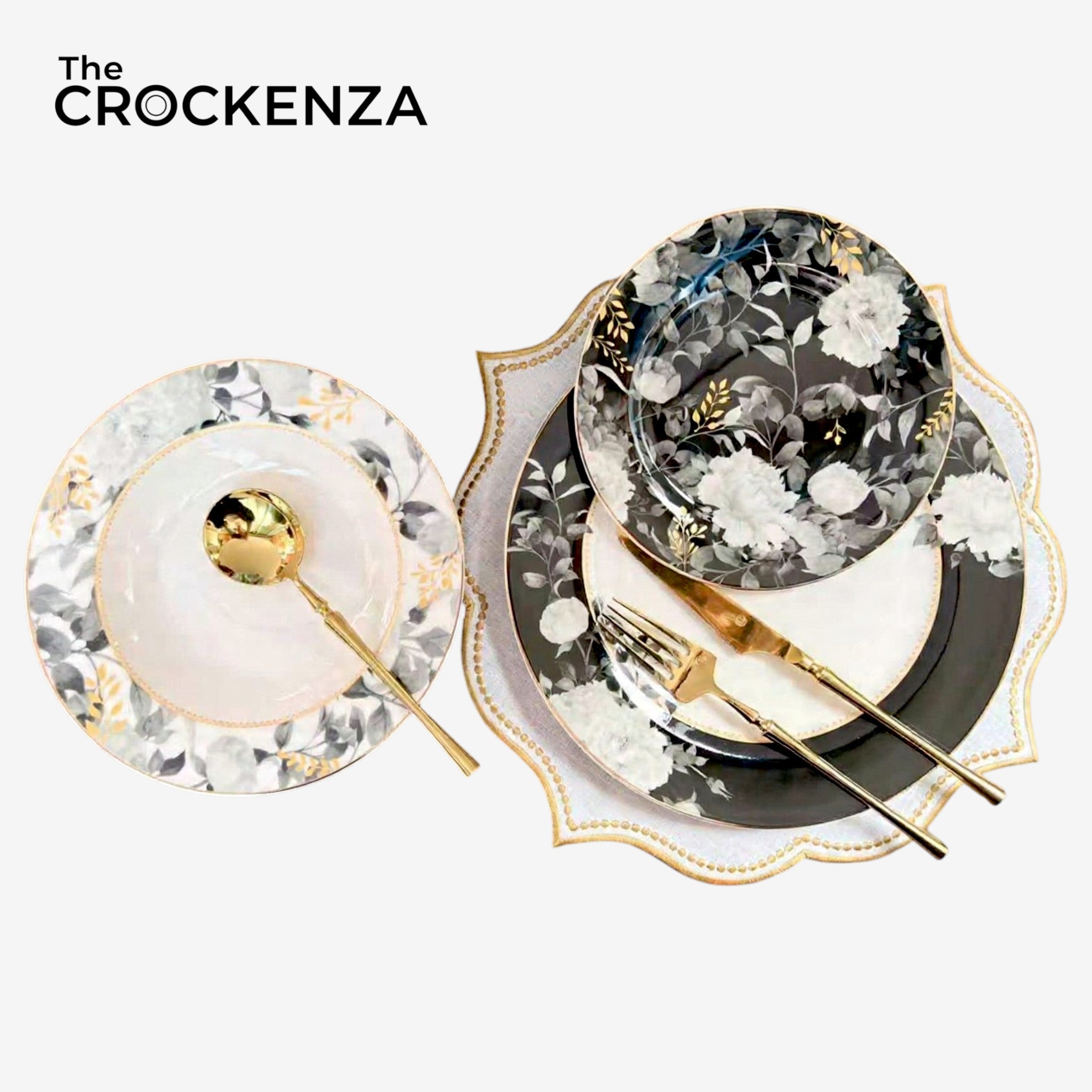 Luxury Johnson Bros inspired 18-Piece Plate Set – Experience the fine Dine Luxury!