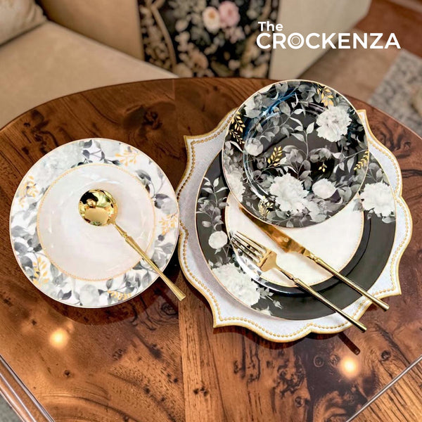 Luxury Johnson Bros inspired 18-Piece Plate Set – Experience the fine Dine Luxury!
