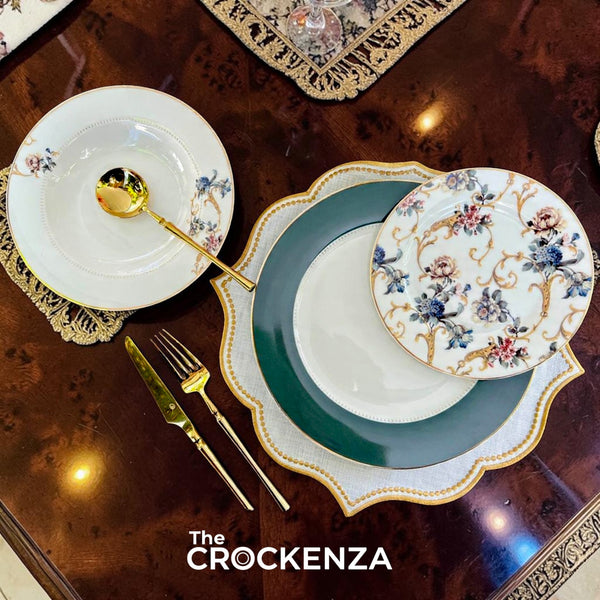 Luxury Johnson Bros inspired 18-Piece Plate Set – Experience the fine Dine Luxury!