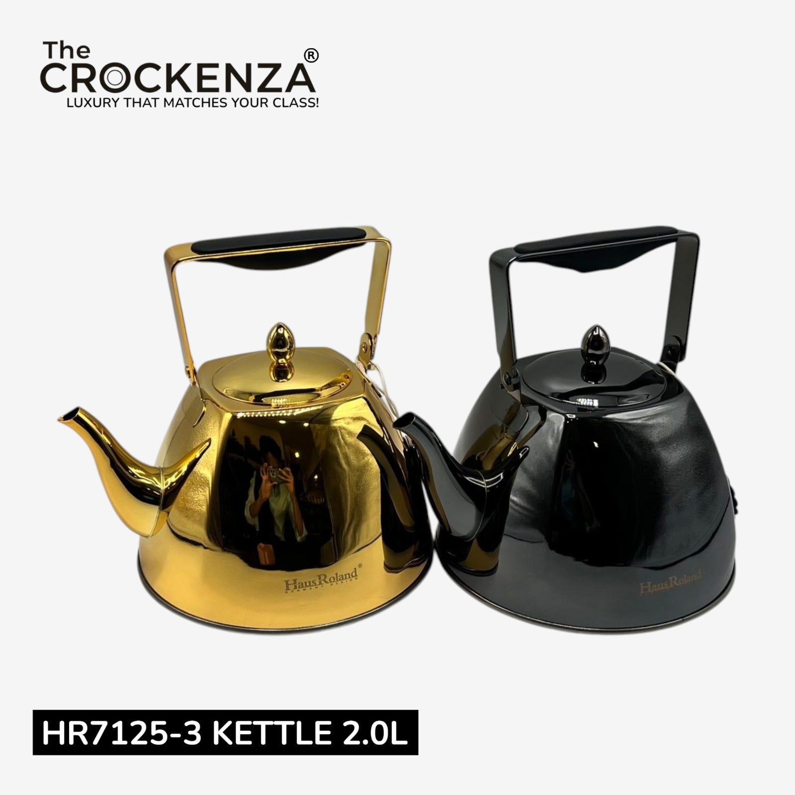 Stainless Steel Haus Roland Kettle – Premium Tea Kettle for Modern Kitchen