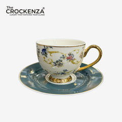 Johnson Bros Savor & Serve – Luxury Cups & Saucers Bone China 12 (Pcs)