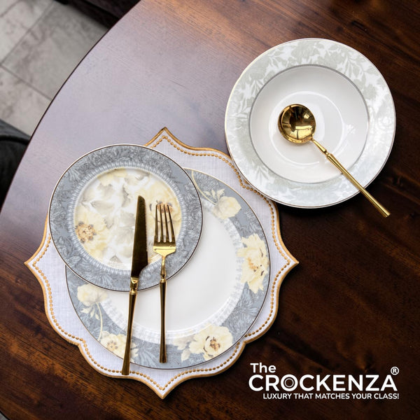 Luxury Johnson Bros inspired 18-Piece Plate Set – Experience the fine Dine Luxury!