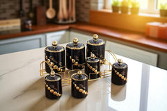 Elegant Kitchen Canisters – 7 PCS Luxury Storage Set