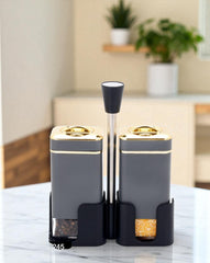 Salt & Pepper Duo – Elevate Your Table Style (2 Pcs)