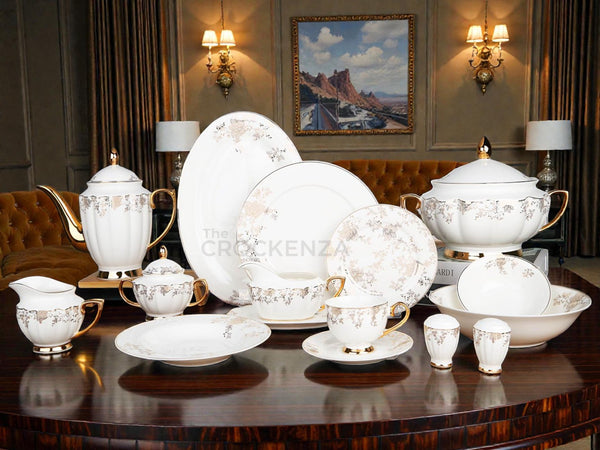 Imported Johnson Bros inspired Luxury Floral Dining Set - Available in two serving sizes