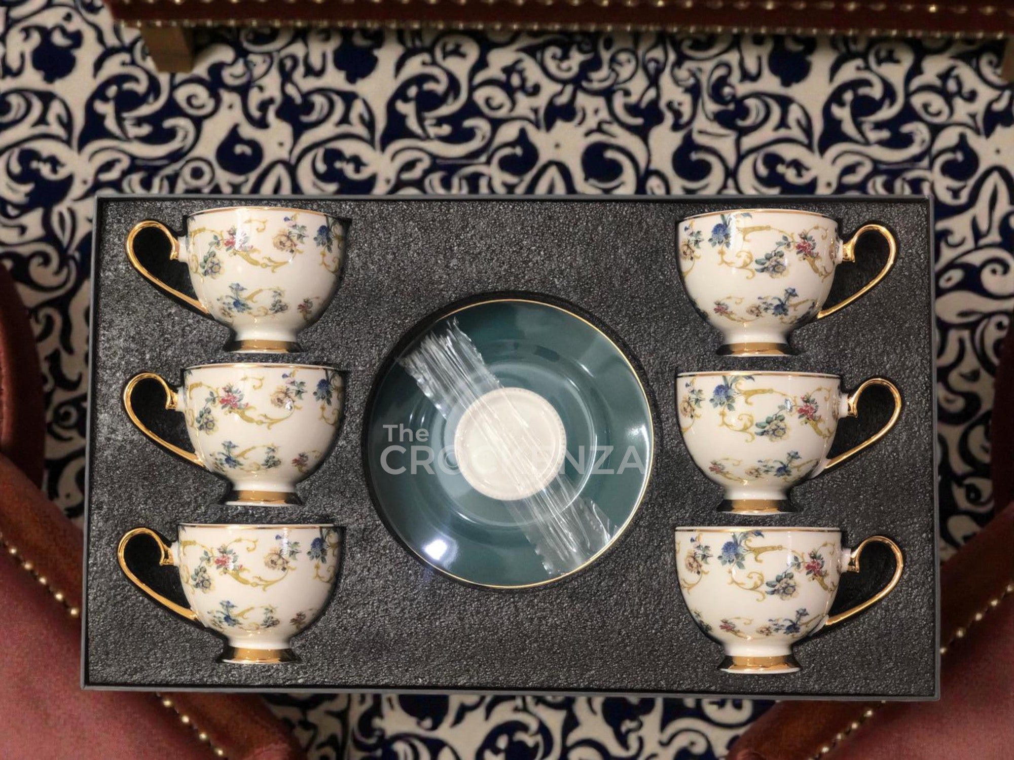 Johnson Bros Savor & Serve – Luxury Cups & Saucers Bone China 12 (Pcs)