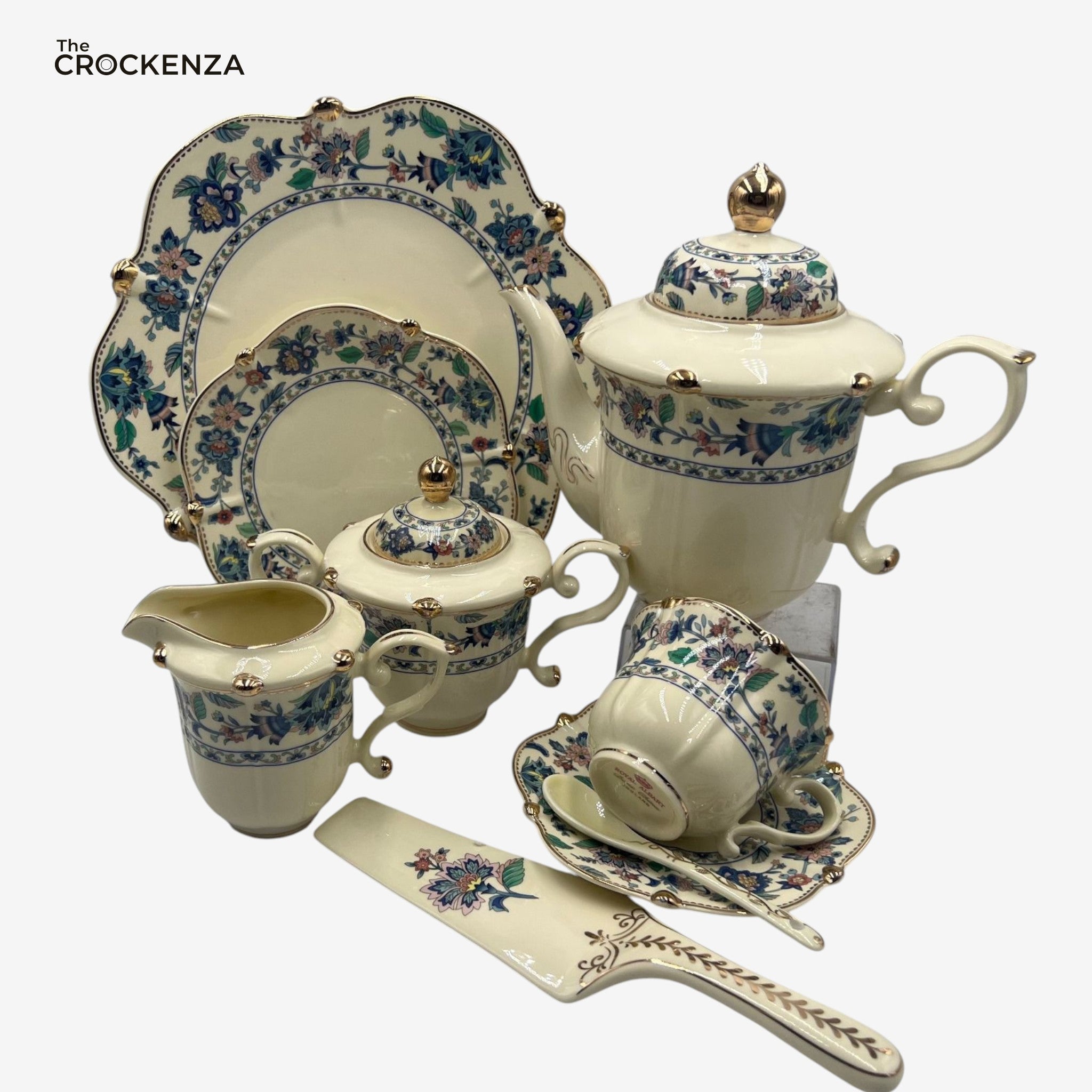 Royal Elegance Tea Set – Royal Albert Inspired- 31 (Pcs)