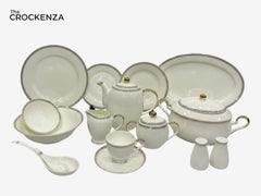 Noritake Inspired Deluxe Dinnerware Set – The Ultimate 8-Person Host Collection - Available in Two-serving sizes