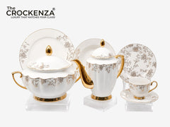 Imported Johnson Bros inspired Luxury Floral Dining Set - Available in two serving sizes