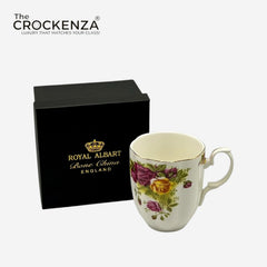 Royal Albert-Inspired Luxury Floral Mug – Single Piece
