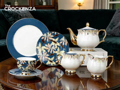 Imported Luxury Johnson Brothers–Inspired Fine Dining Set 24-Piece