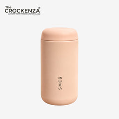 SMEG Capsule Coffee Cup 350ML – Premium Stainless Steel Insulated Travel Mug - Pink