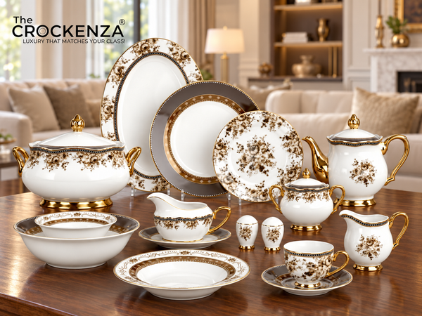 Imported Johnson Bros inspired Luxury Floral Dining Set - Available in two serving sizes