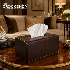 Elite Luxe Tissue Box Cover – Premium Designer Décor for Home, Office & Car