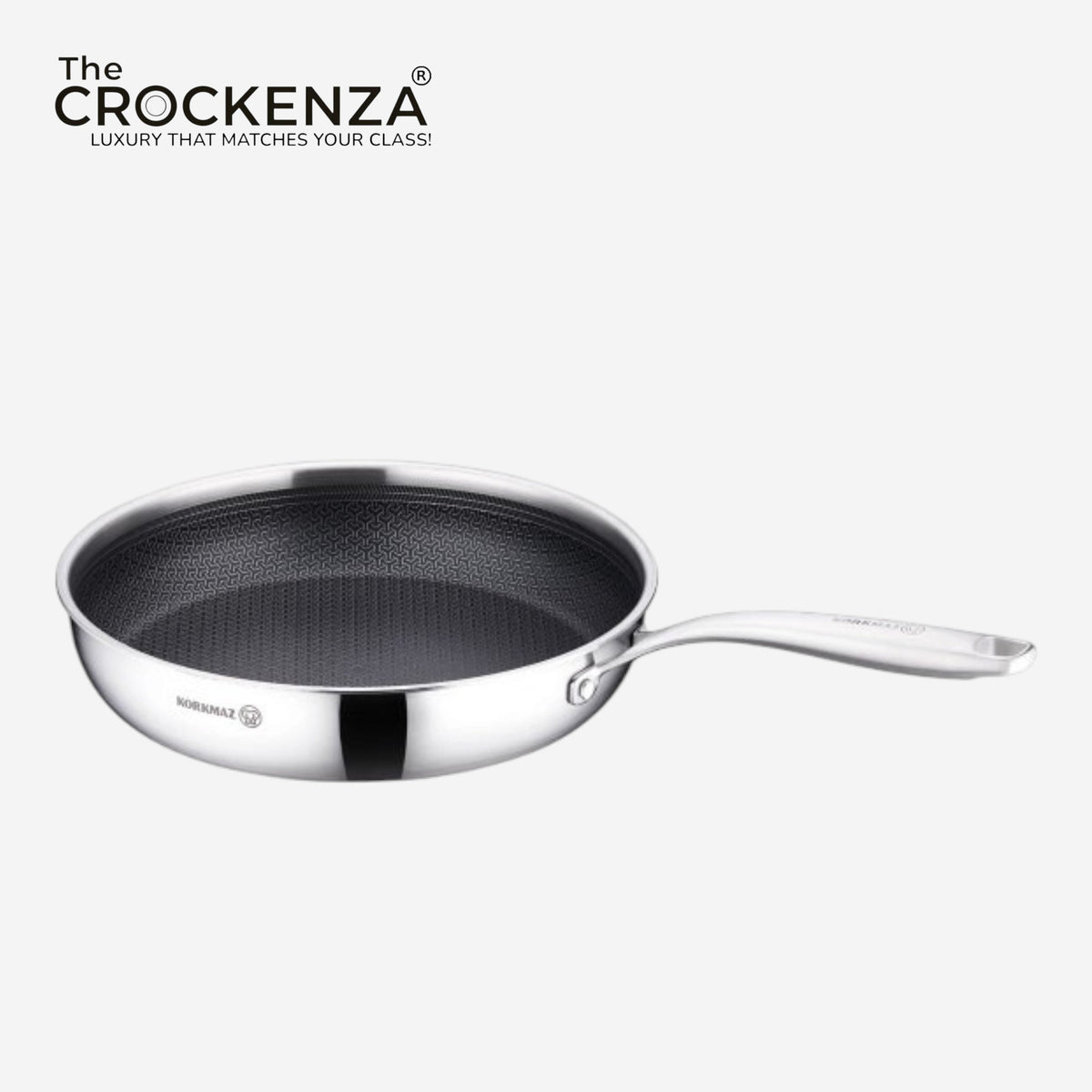 Korkmaz Altima Honeycomb Non-Stick Frypan 28 × 5.5 cm – A3877 | Made in Turkey