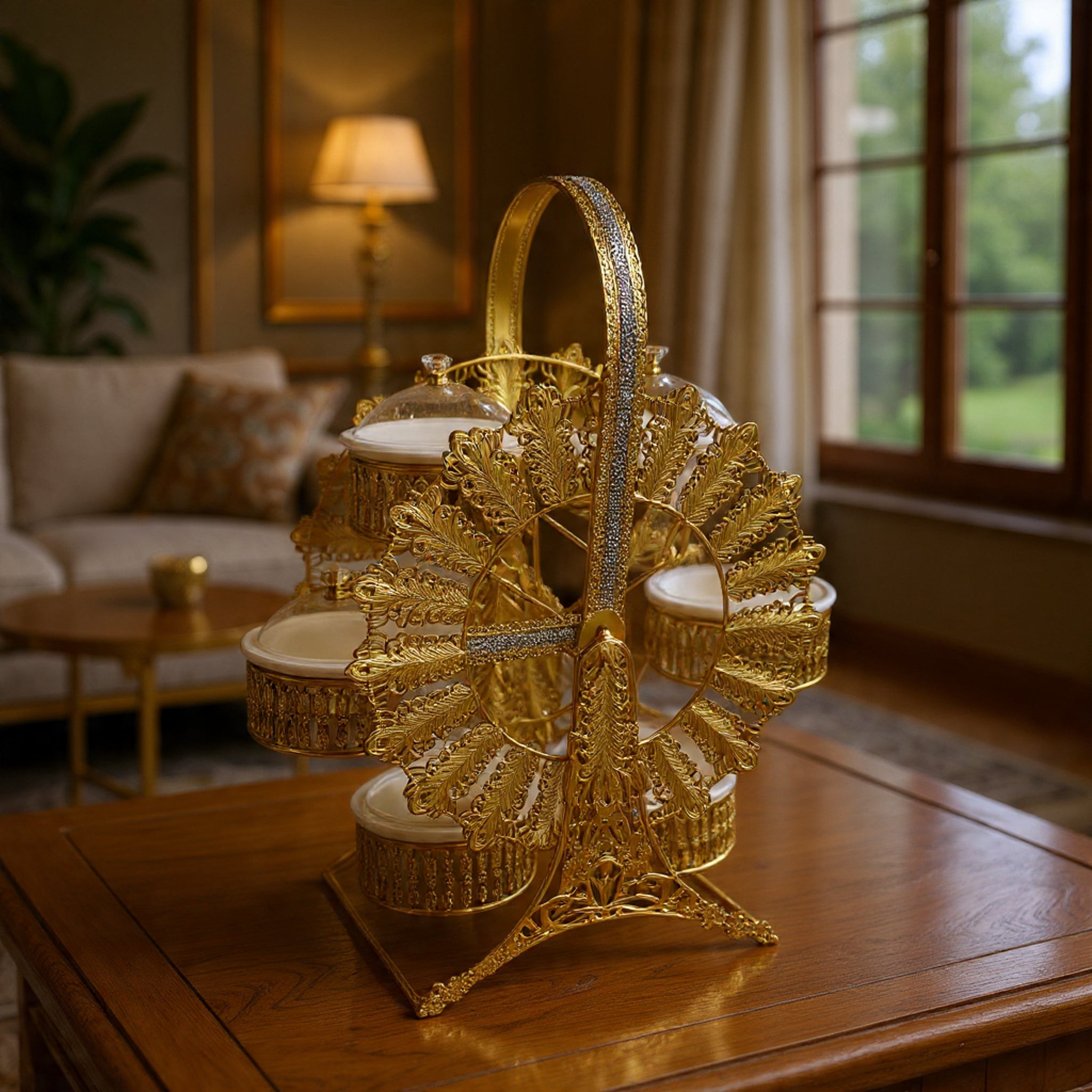 Premium Dry Fruit Stand – Elegant Serving for Dry Fruits