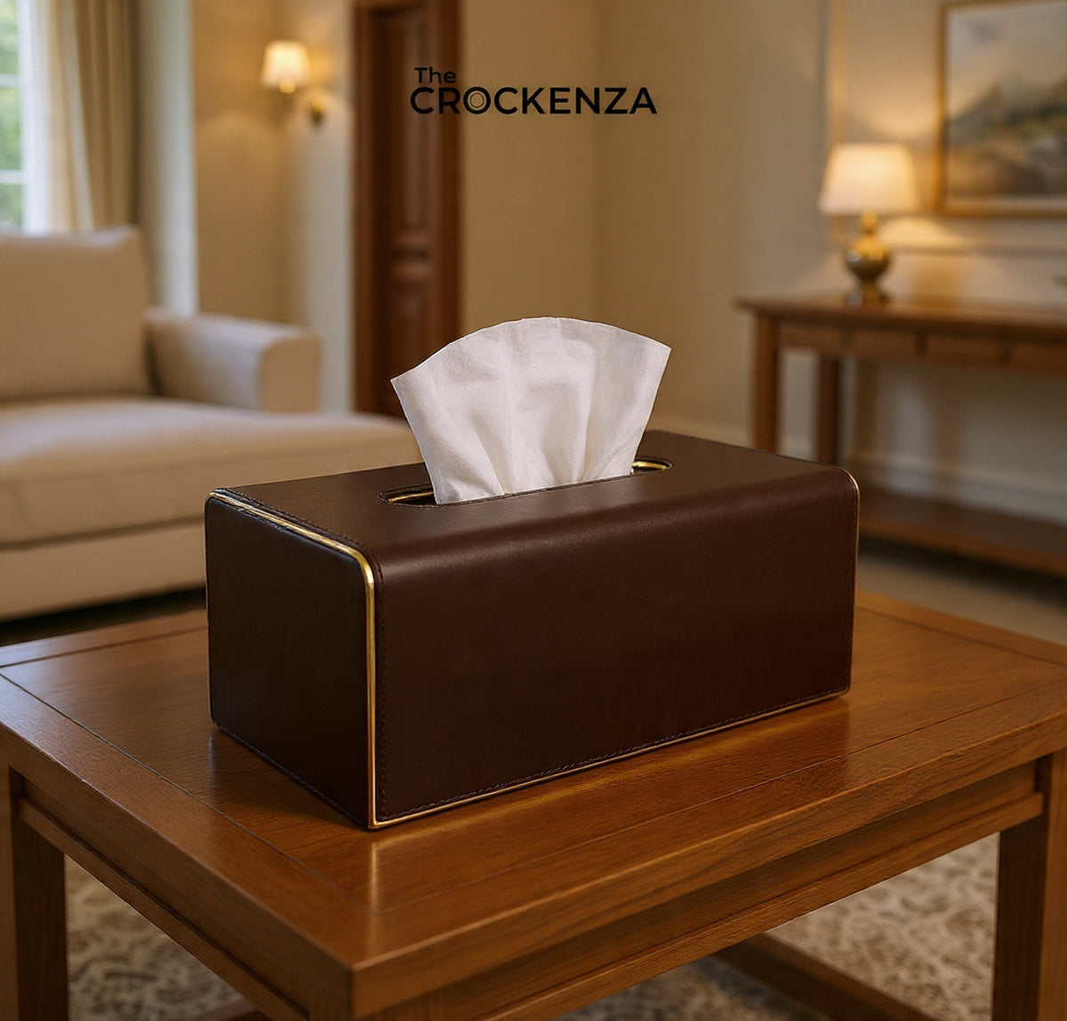 Elite Luxe Tissue Box Cover – Premium Designer Décor for Home, Office & Car