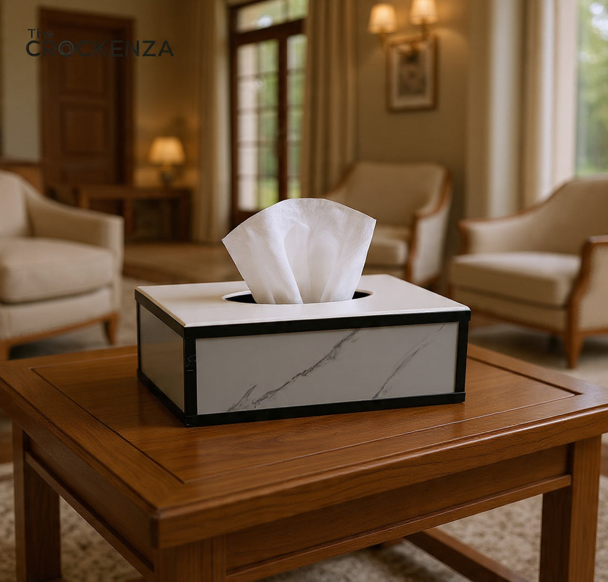 Luxury Premium Tissue Box – Elegant Decorative Tissue Box for Home, Office & Car