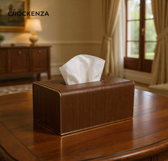 Elite Luxe Tissue Box Cover – Premium Designer Décor for Home, Office & Car