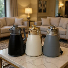 Premium 1 Litre Vacuum Insulated Thermos Flask – Luxury Hot & Cold Beverage Server