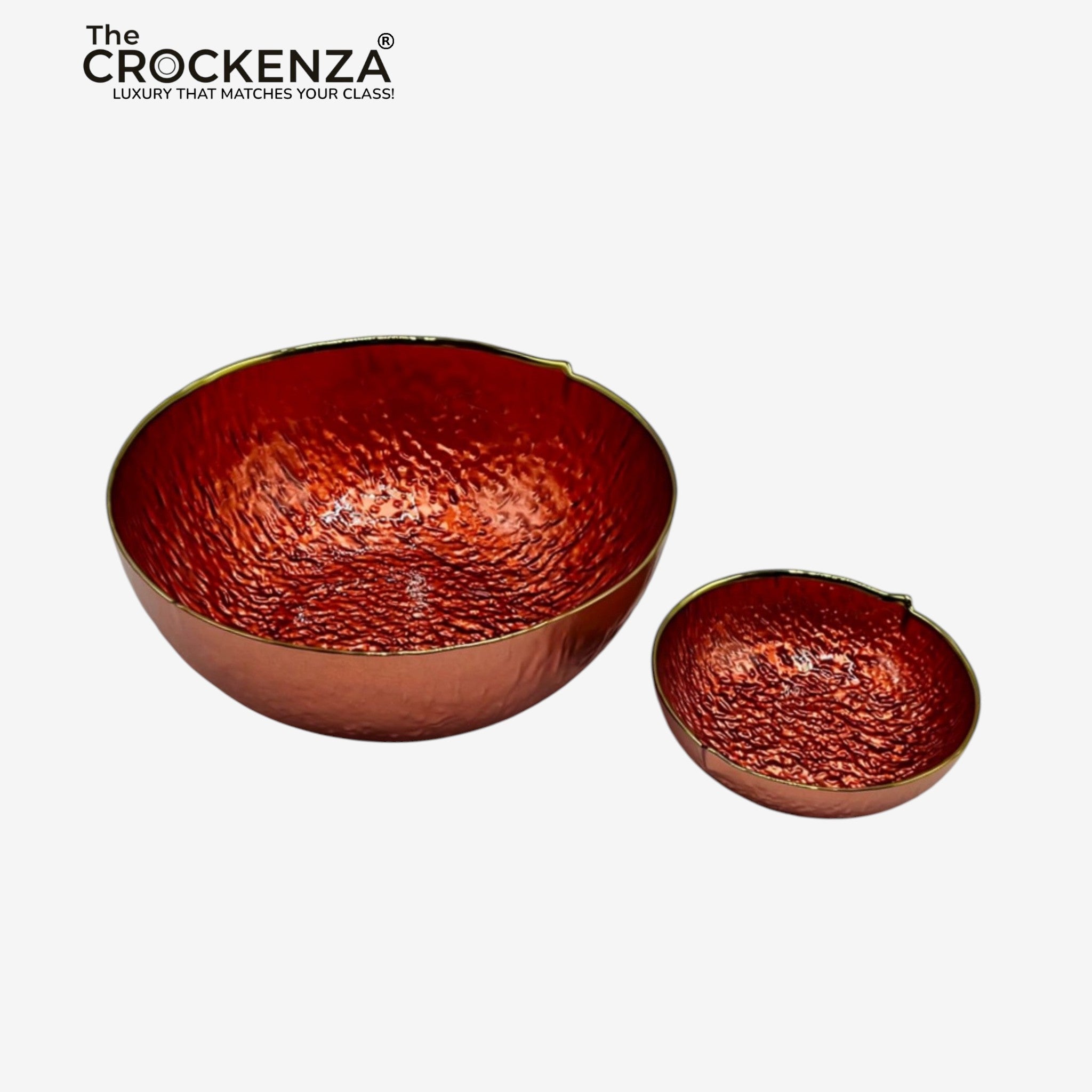 Luxury 7 Pcs Dessert Serving Glass Bowl Set