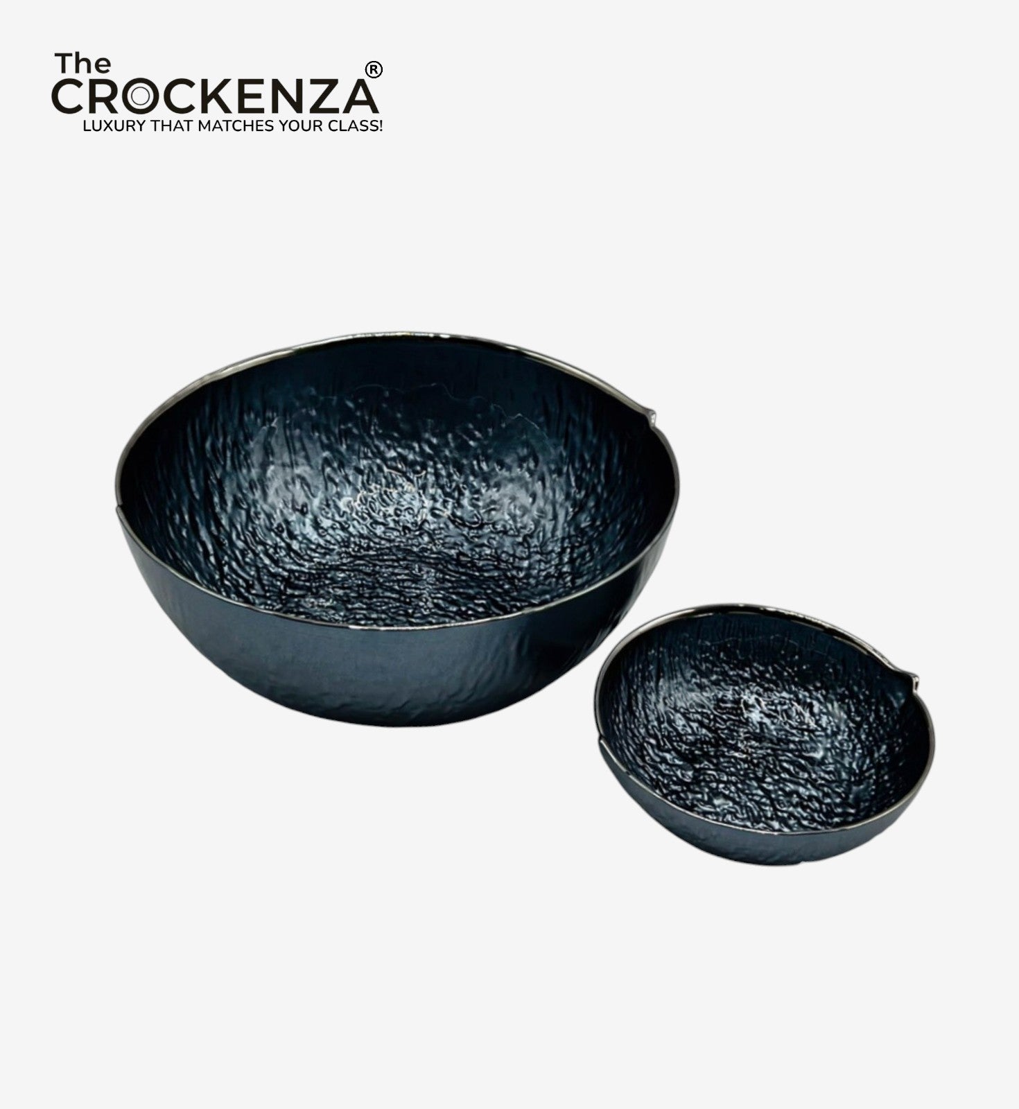 Luxury 7 Pcs Dessert Serving Glass Bowl Set