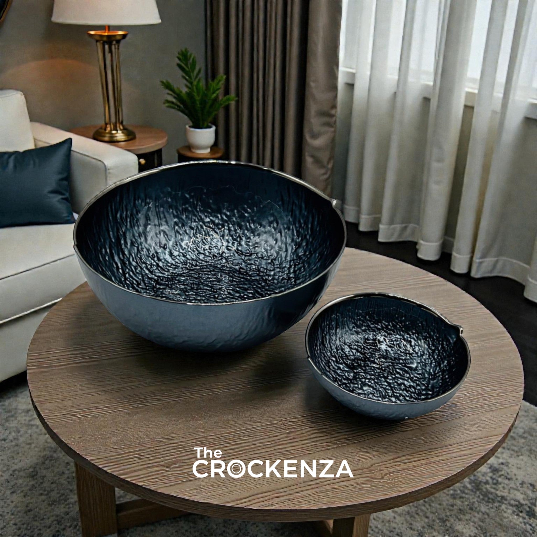 Luxury 7 Pcs Dessert Serving Glass Bowl Set