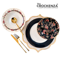 Imported Luxury 18-Pcs Johnson Bros–Inspired Premium Floral Plate Set