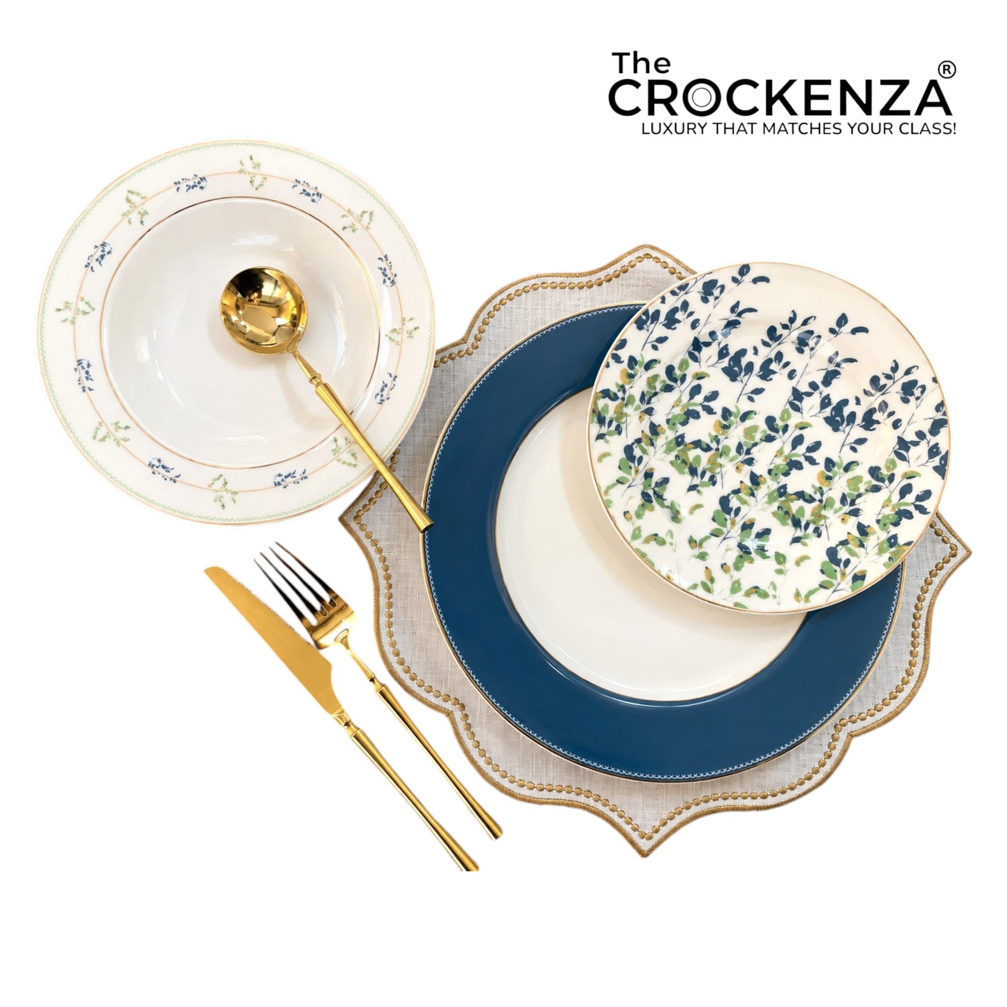 Luxury Johnson Bros inspired 18-Piece Plate Set – Ideal for 6-Person Table Setting