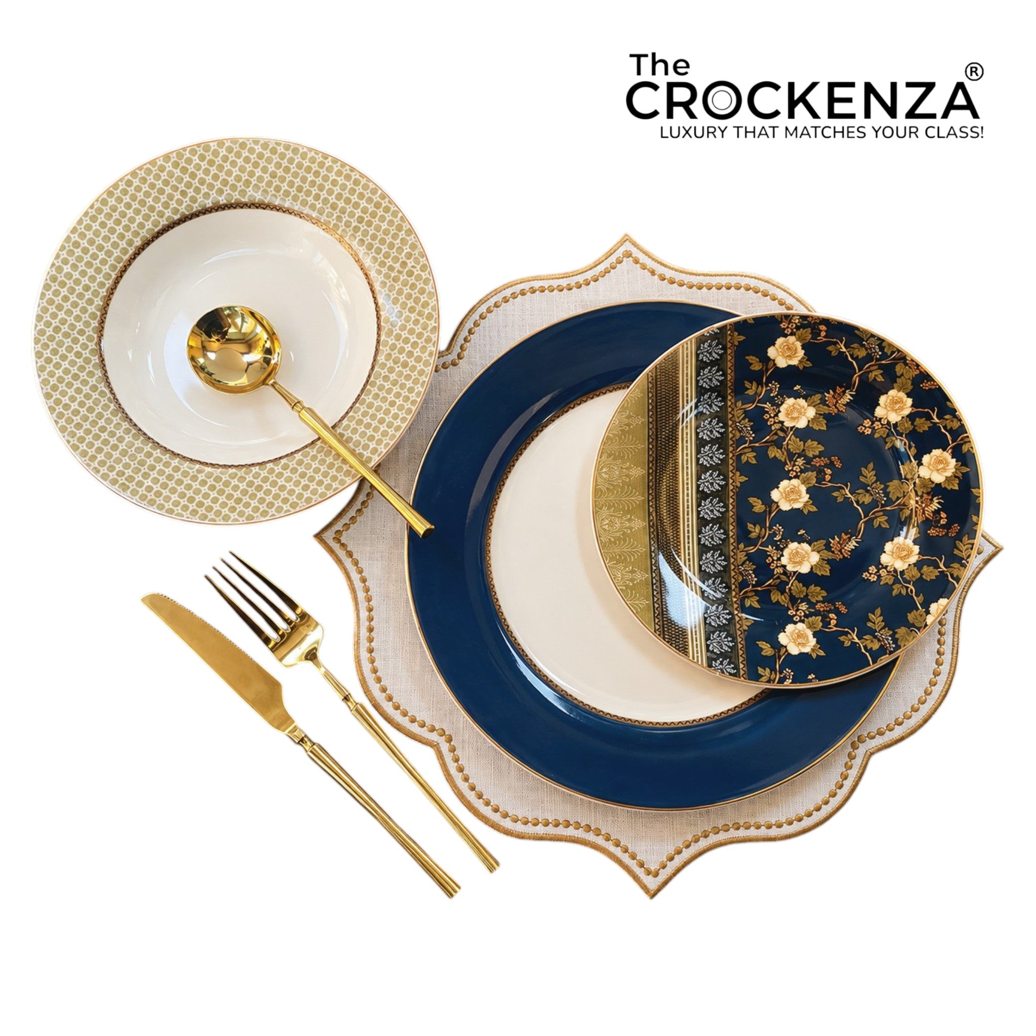 Luxury Johnson Bros inspired 18 Piece Plate Set – Ideal for 6-Person Table Setting