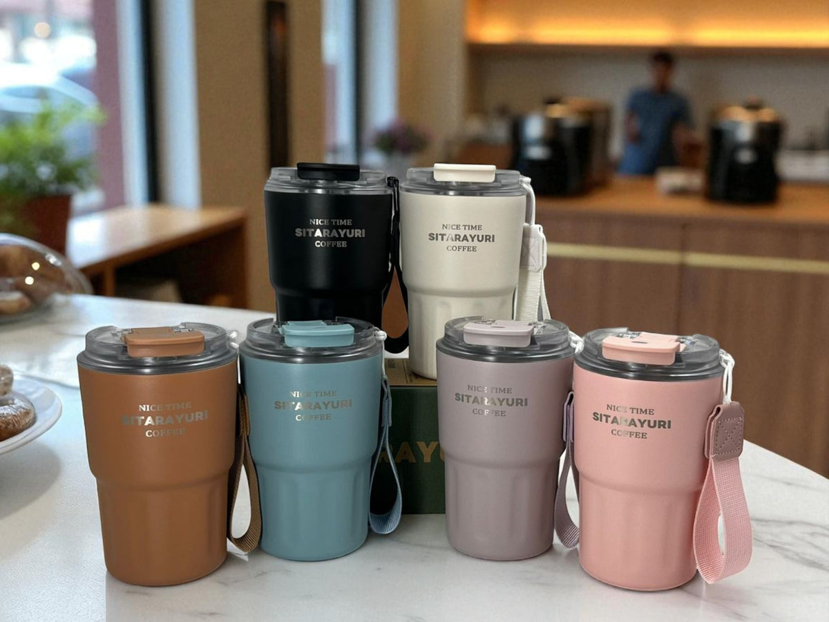Imported with Love - SITARAYURI Insulated Stainless Steel Coffee Mugs 360ML