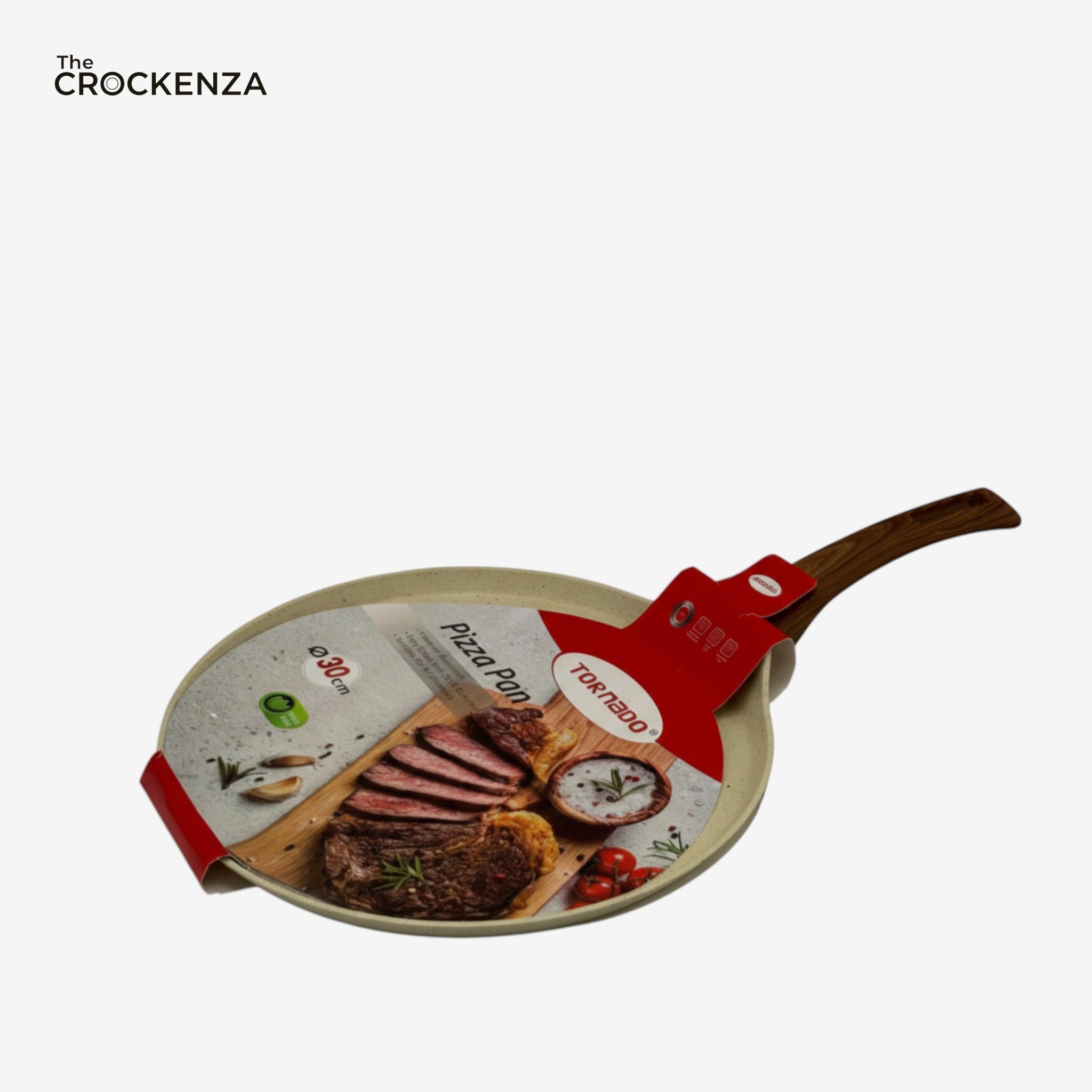 Imported Premium Non-Stick Pizza Pan – 30 CM, Durable & Easy-Clean