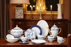 Premium Imported Johnson Bros inspired Dining Set - Available in two serving sizes DS-087