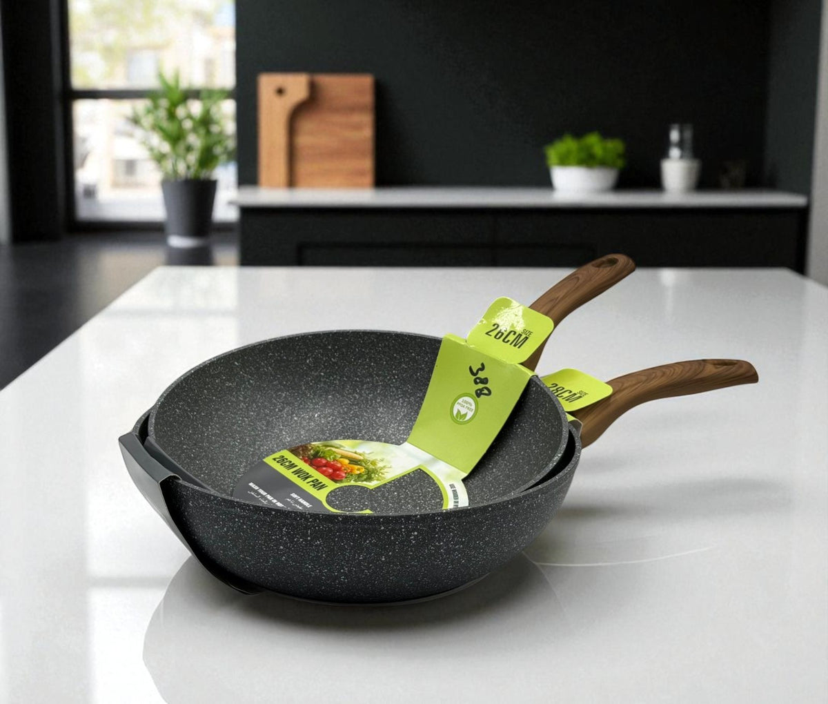 Baroly Deep Wok – Stylish, Non-Stick, Built to Last